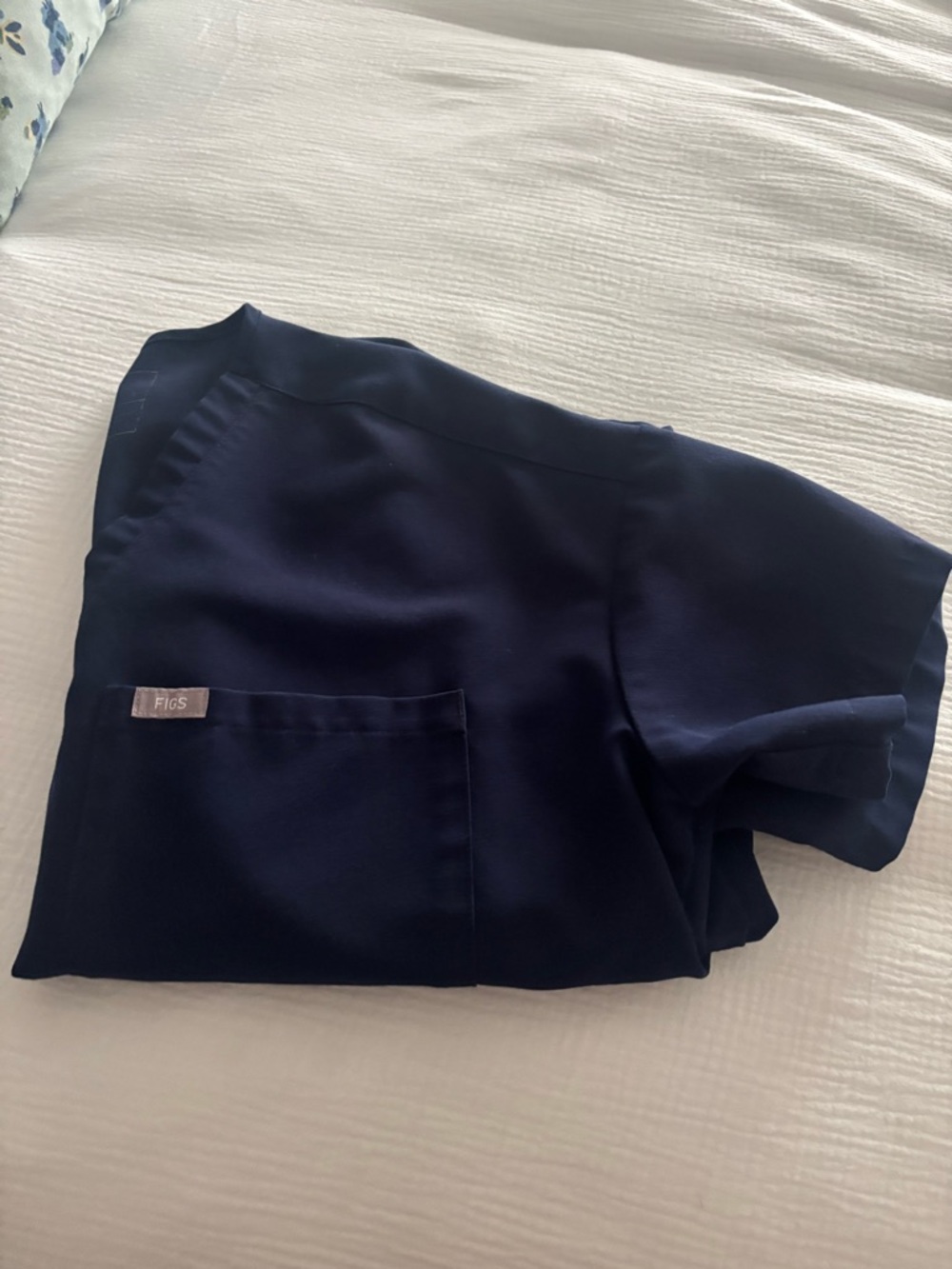 Figs Navy Blue Relaxed Fit Catarina and Joggers— set